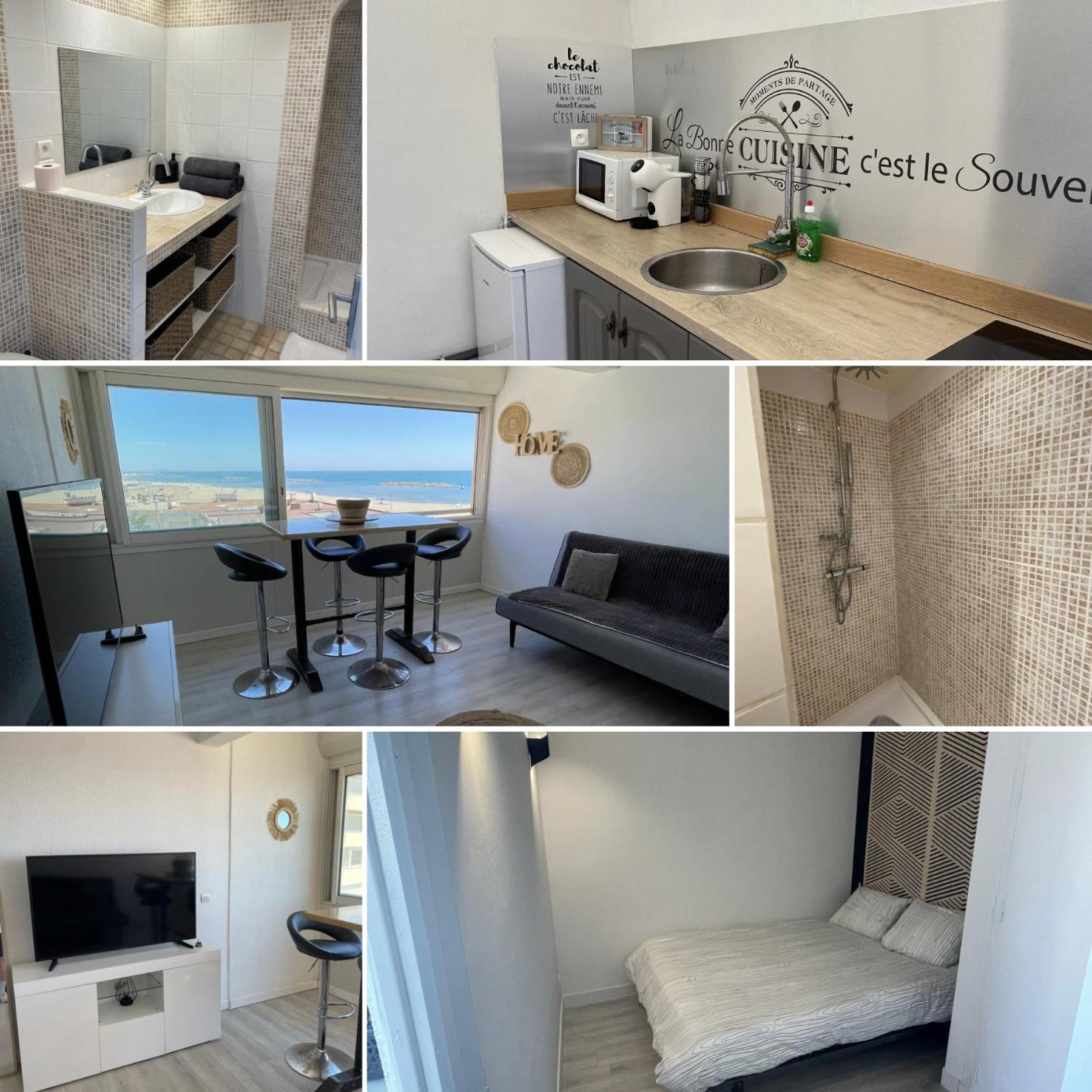 Superbe Appartement Vue Sur Mer Valras-Plage Εξωτερικό φωτογραφία